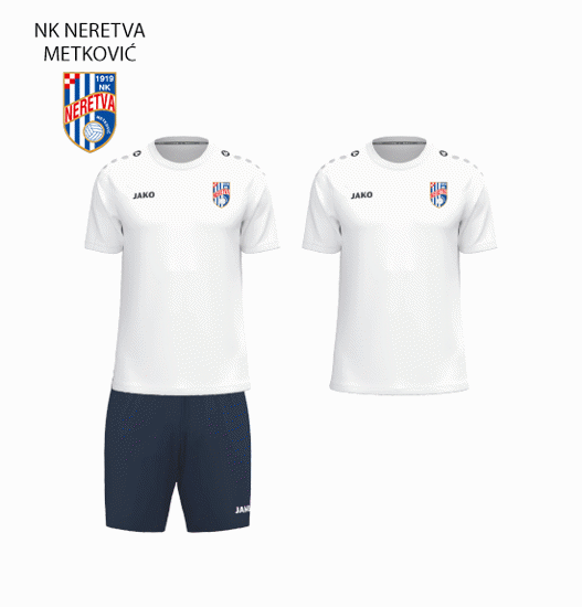 Slika NK NERETVA METKOVIĆ PAKET 02 - Trening komplet škola nogometa (Igrači i Vratari)
